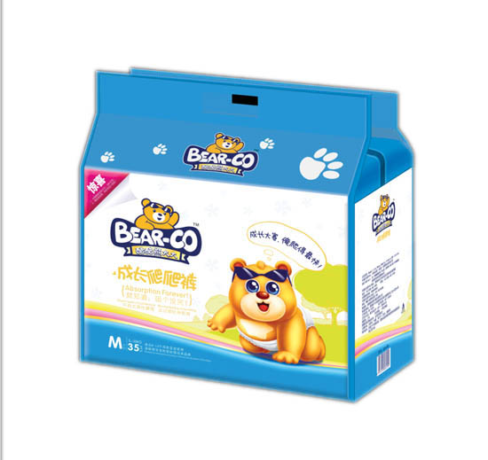 熊大大成長爬爬褲M35