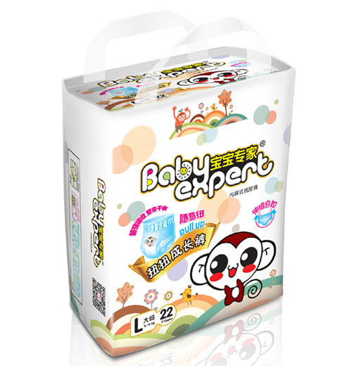 寶寶專家扭扭成長(zhǎng)褲L