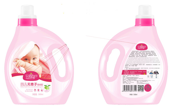 貝愛(ài)護(hù)嬰兒無(wú)患子洗衣��?008ml