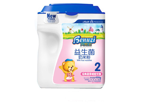 貝努滋經(jīng)典蔬菜膳食纖維益生菌奶米粉