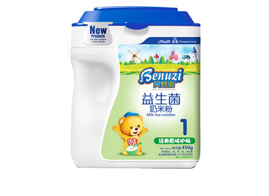 貝努滋經(jīng)典原味護暢益生菌奶米粉