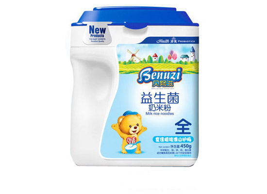 貝努滋食佳粗糧淮山護腸益生菌奶米粉