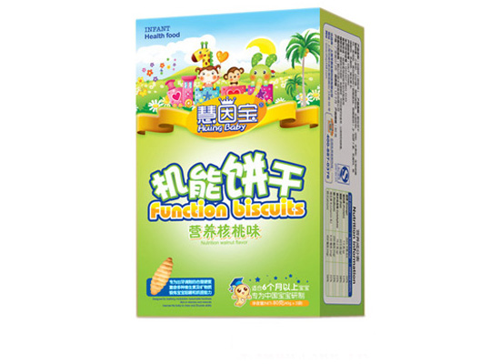 慧因寶機能餅干(核桃味)