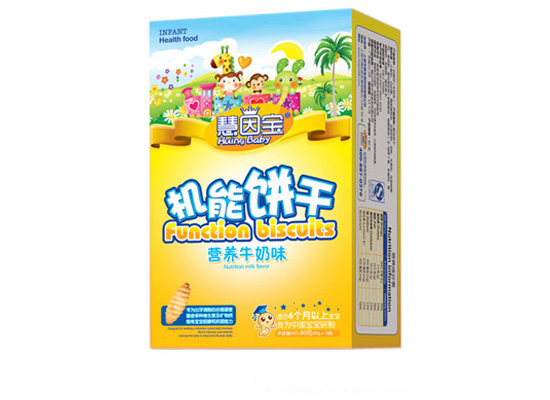 慧因寶機能餅干(牛奶味)
