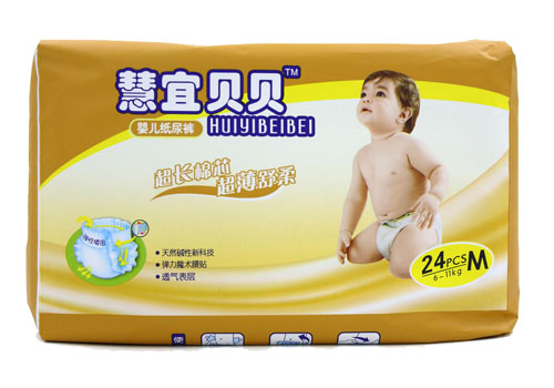 慧宜貝貝超級薄尿褲M碼24片