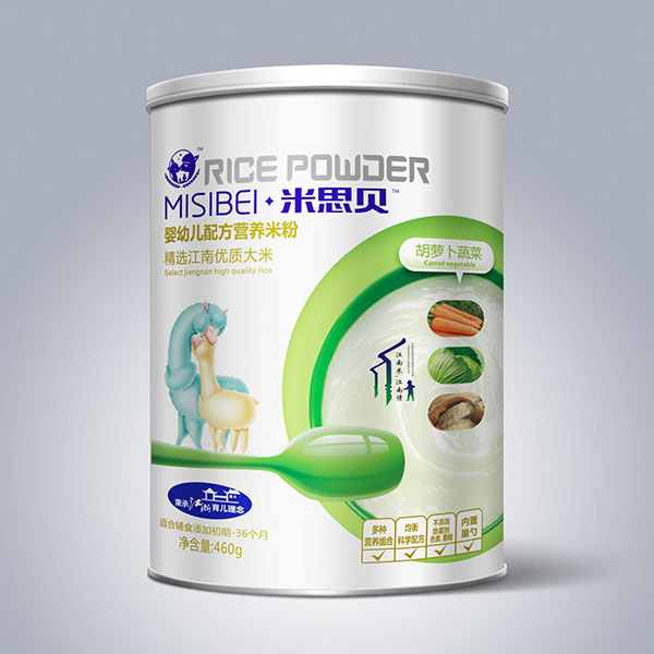 米思貝胡蘿卜蔬菜嬰幼兒配方營(yíng)養(yǎng)米粉a