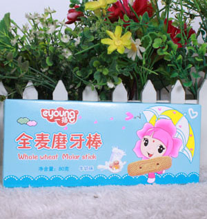 一揚牛奶味全麥磨牙棒80克