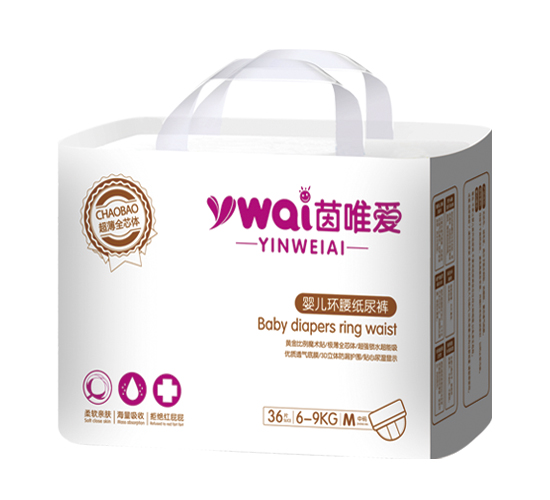 茵唯愛(ài)嬰兒環(huán)腰紙尿褲M36