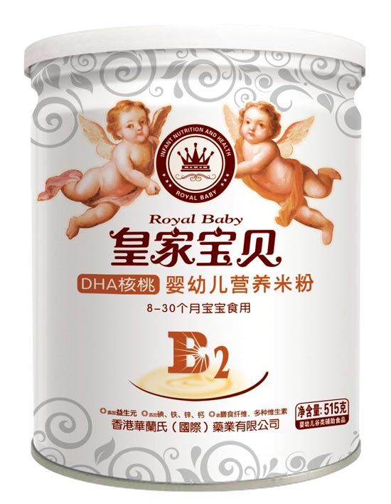 皇家寶貝515克營(yíng)養(yǎng)米粉米粉-DHA核桃