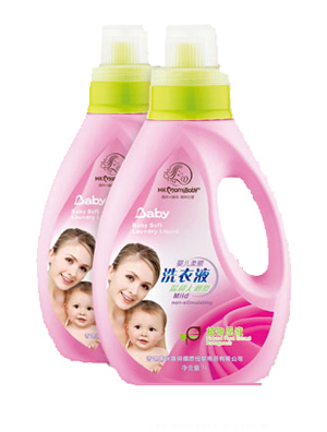 香港媽咪寶貝嬰兒柔順洗衣液1L
