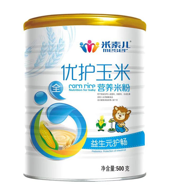 米素兒益生元優(yōu)護(hù)玉米營(yíng)養(yǎng)米粉聽裝
