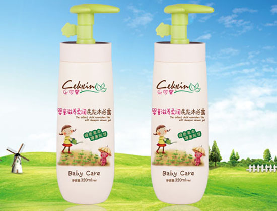 樂可馨嬰童滋養(yǎng)柔潤(rùn)洗發(fā)沐浴露320ml