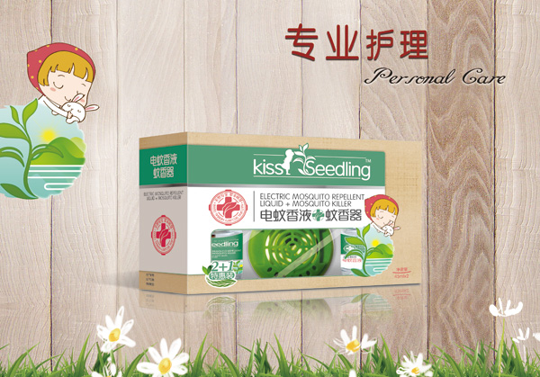 親親樹(shù)苗蚊香液+蚊香器