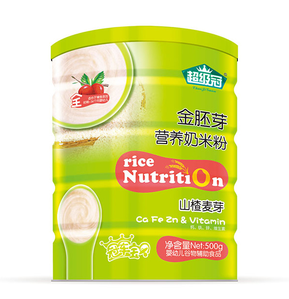超級冠山楂麥芽營養(yǎng)奶米粉500克
