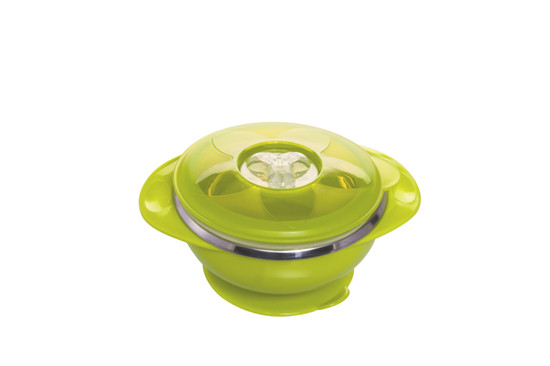 浩一貝貝吸壁碗綠色