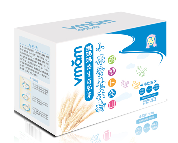 維媽媽胡蘿卜淮山小米營養(yǎng)米粉盒裝