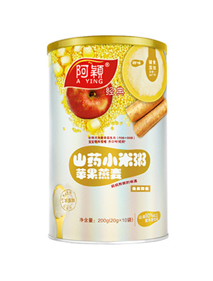 阿穎經(jīng)典山藥蘋(píng)果燕麥小米粥