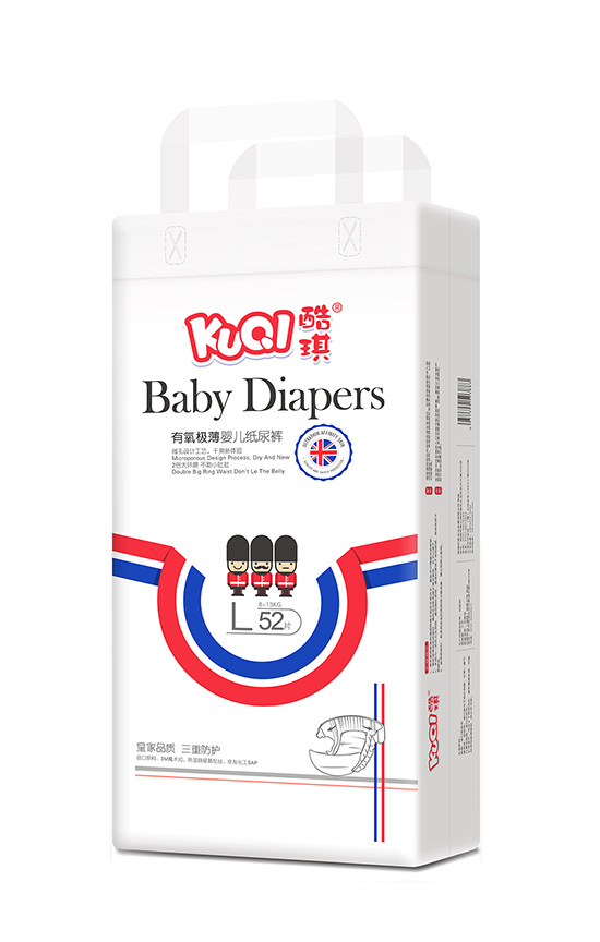 酷琪有氧極薄嬰兒紙尿褲L52