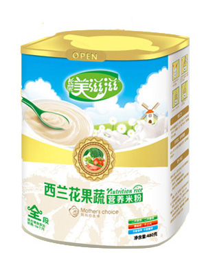 美滋滋西蘭花果蔬營養(yǎng)米粉