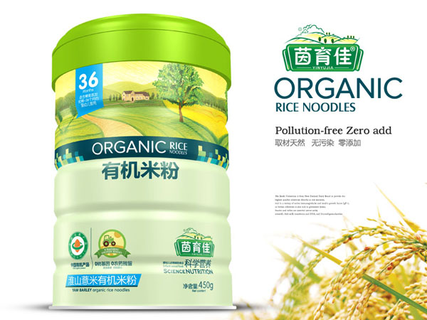 茵育佳淮山薏米有機(jī)米粉鐵聽(tīng)