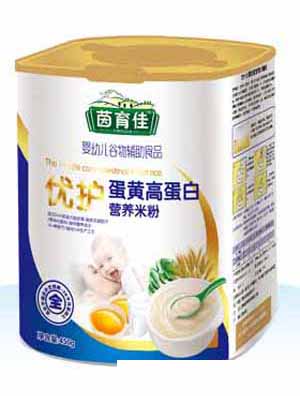 茵育佳優(yōu)護蛋黃高蛋白營養(yǎng)米粉