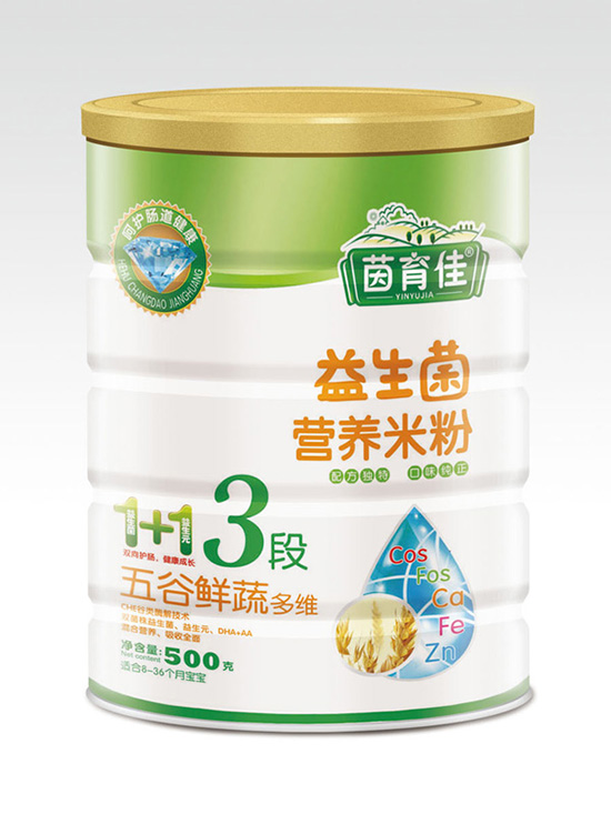 茵育佳五谷鮮蔬益生菌營(yíng)養(yǎng)米粉