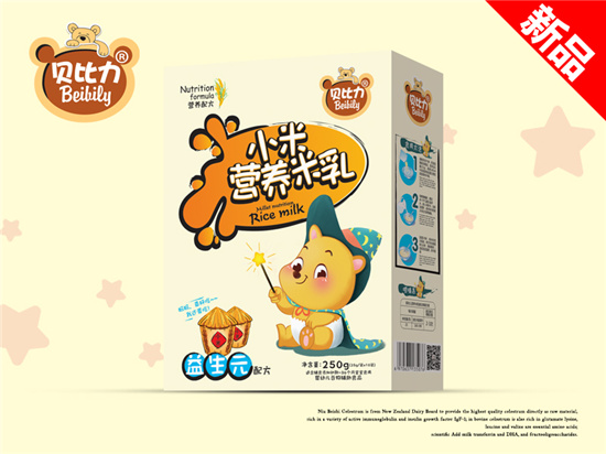 貝比力小米營(yíng)養(yǎng)米乳益生元配方盒裝